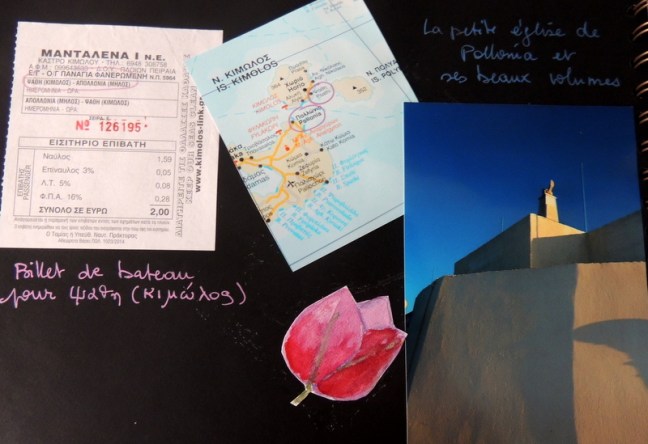 Embarquement pour l'île de Kimolos