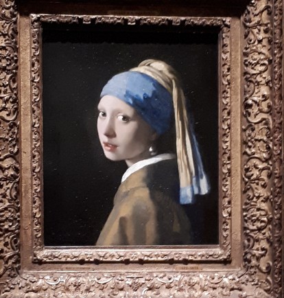 tableau de Vermeer, photo de Geneviève Moreau-Bucherie
